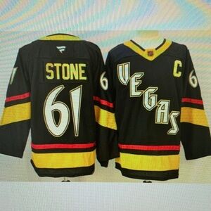 Mark Stone Black Stitched Jersey🤎